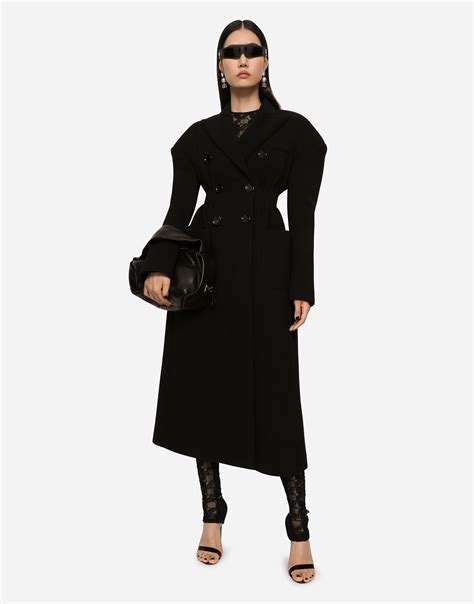 cappotto broccato dolce gabbana|Cappotti Dolce & Gabbana donna .